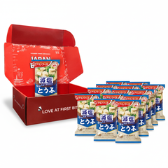 Bulk Amano Foods Reduced Salt Itsumono Miso Soup Tofu Collection (Japanbasket Box)