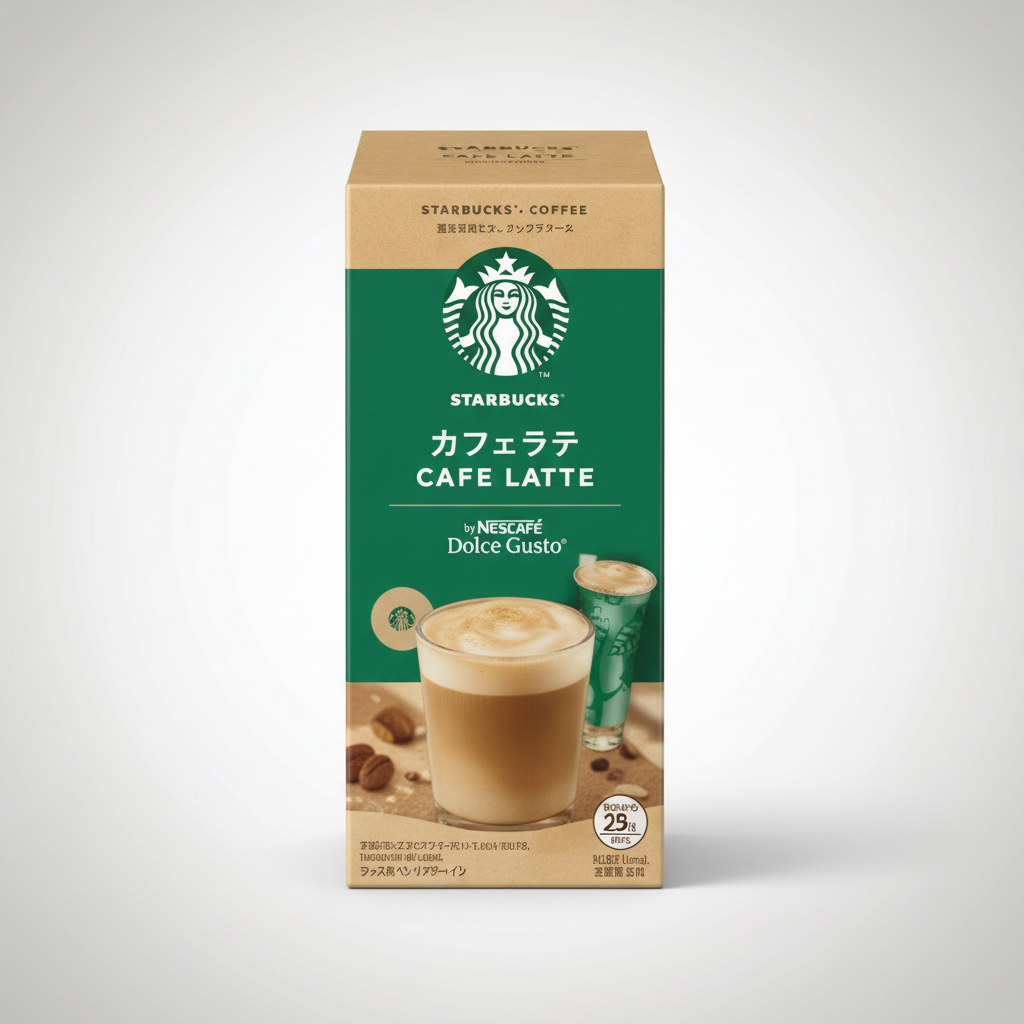 Japanese Nestle Starbucks Premium Mix Cafe Latte - Japanbasket Box Edition
