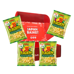 Bulk Calbee Sapporo Potato Crushed Vegetable Collection - Japanbasket Box