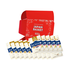 Japanese Kanro Non-Sugar Milk Throat Candy | Japanbasket Box Edition