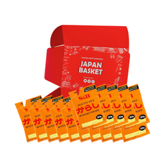 Traditional Japanese Small & B Bags Containing Mustard - Japanbasket Box Packaging