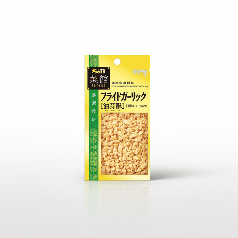 Japanese エスビー食品菜館 フライドガーリック（油蒜酥） - Japanbasket Box Edition