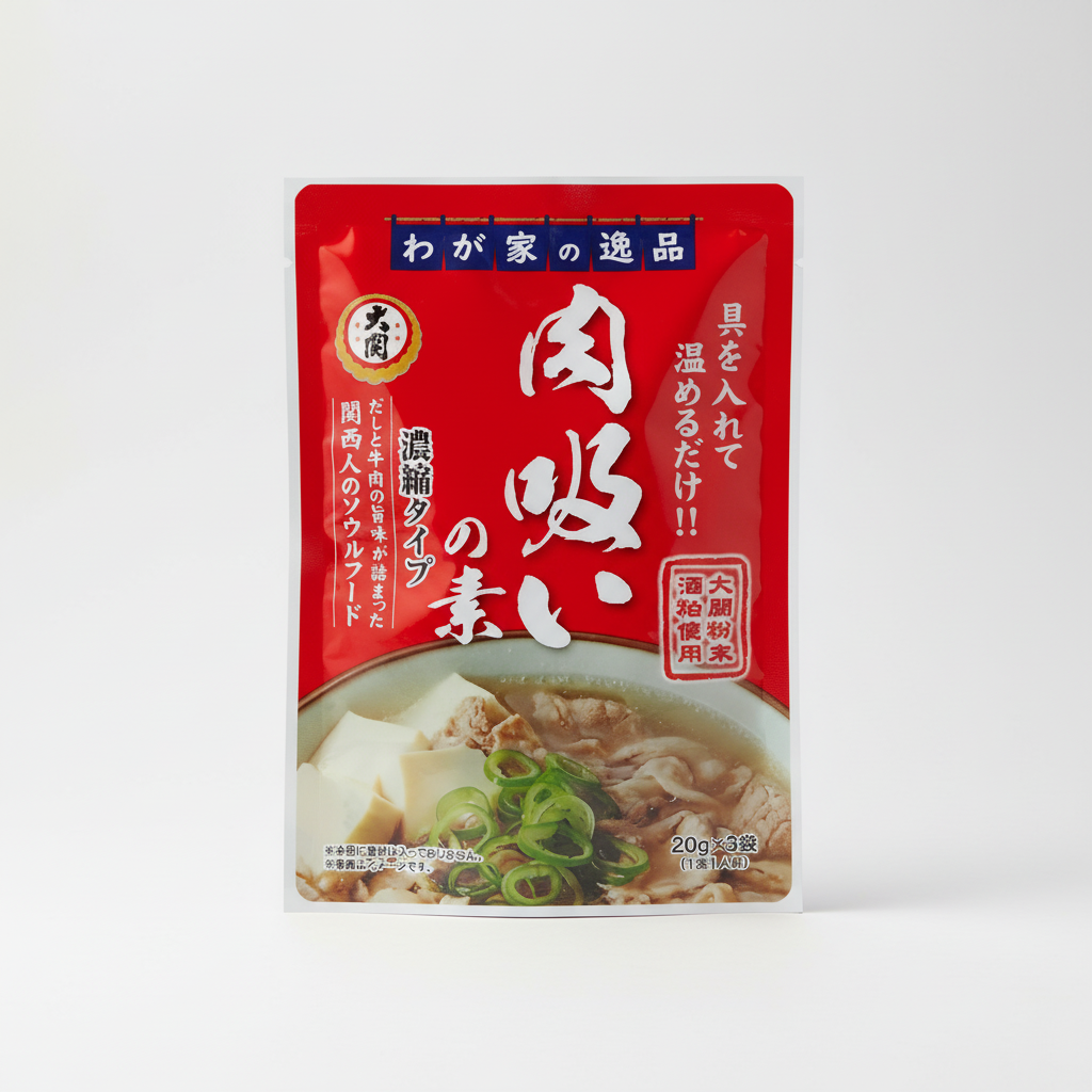 Japanese Oseki Osaka Flavor Meat Sucking Ingredients | Japanbasket Box Edition