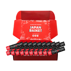 Traditional Japanese Lotte Black Black Tablet - Japanbasket Box Packaging
