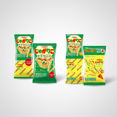 Traditional Japanese Calbee Jagarico Bits Salad | Japanbasket Box Packaging