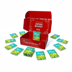 Traditional Japanese Kanro Pure Gummy Muscat - Japanbasket Box Packaging