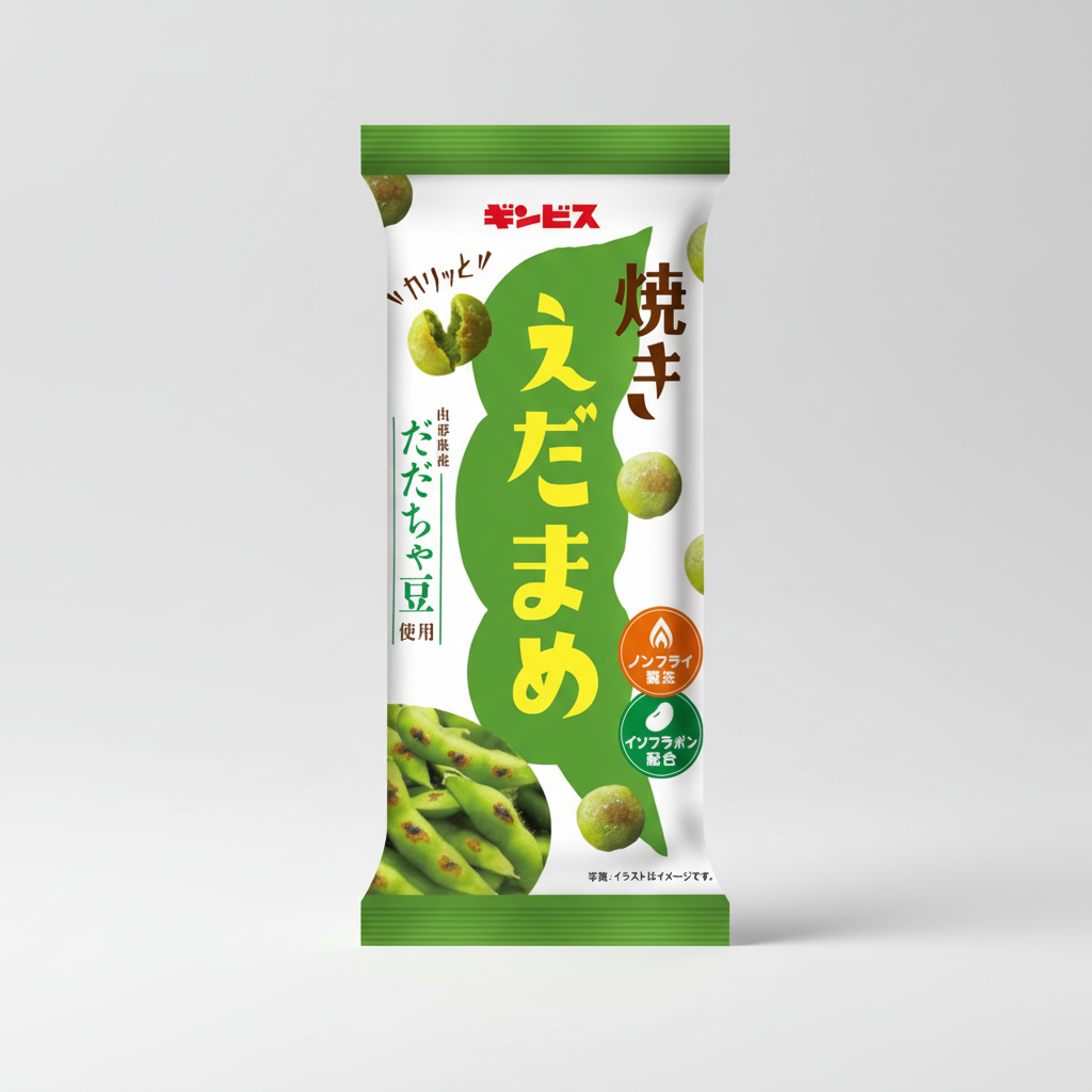 Japanese Gimbis Grilled Edamame | Japanbasket Box Edition