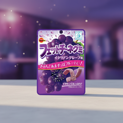 Japanese Bourbon Fettuccine Gummy Italian Grape Flavor | Japanbasket Box Edition