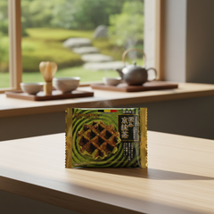 Traditional Japanese マネケン 深み京抹茶ワッフル - Japanbasket Box Packaging