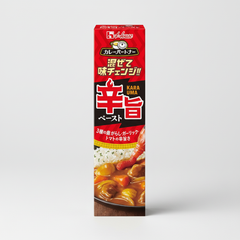 Traditional Japanese House Curry Partner Spicy Paste - Japanbasket Box Packaging