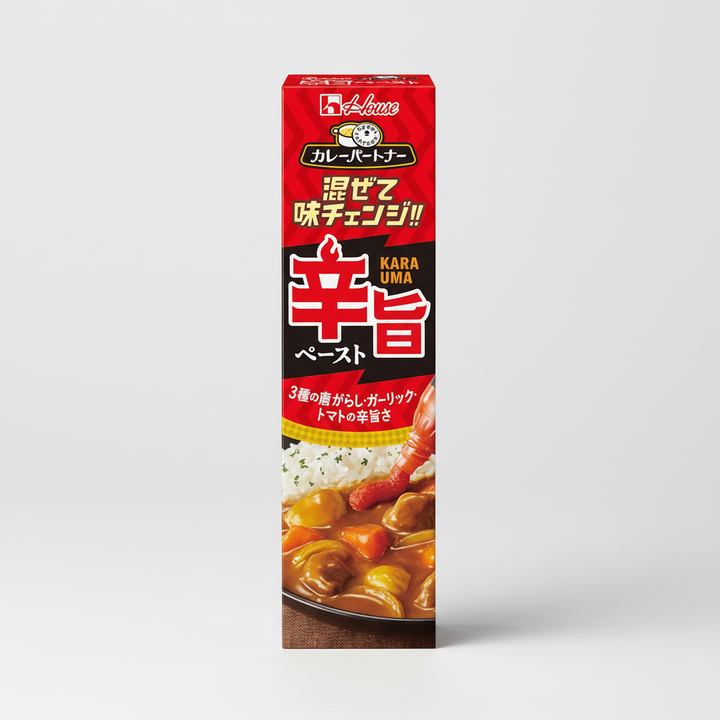 Traditional Japanese House Curry Partner Spicy Paste - Japanbasket Box Packaging