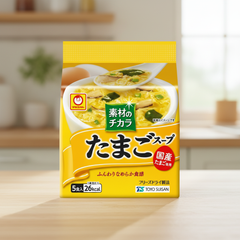Japanese Maruchan Power of Ingredients, Egg Soup - Japanbasket Box Edition