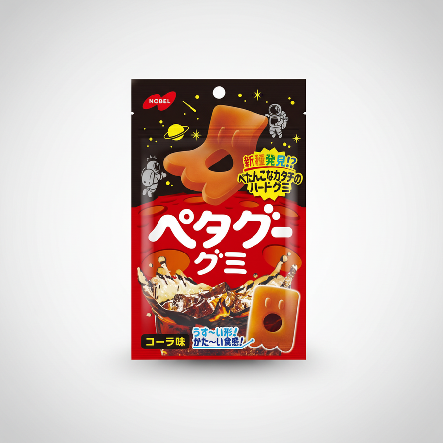 Japanese Nobel Confectionery Peta-Gummy Coke | Japanbasket Box Edition