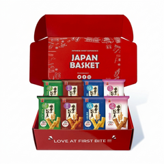 Iwatsuka Rice Crackers, Japanese Snack Box, Aonori, Sea Salt, Sugar - Asian Snacks