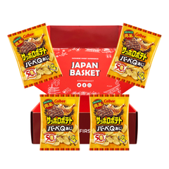 Japanese Calbee Sapporo Potato Barbecue Q Aji - Japanbasket Box Edition