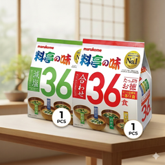 Marukome 2 pcs Miso Soup Instant Soup Restaurant Style Flavored