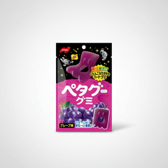 Japanese Nobel Confectionery Peta Gummy Grape Flavor | Japanbasket Box Edition