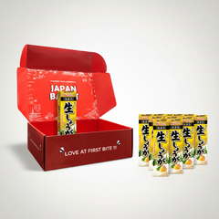 Japanese S&B Grated Ginger | 10 Packs Japanbasket Box Edition