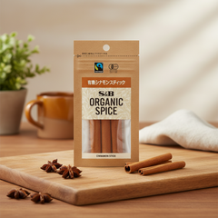 Japanese ORGANIC SPICE Organic Cinnamon Sticks - Japanbasket Box Edition