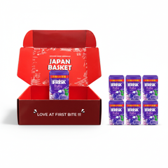 Japanese Kracie Frisk Fruity Fresh Bottle Grape - Japanbasket Box Edition