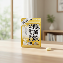 Japanese Ryukakusan Throat Clearing Candy - Japanbasket Box Edition