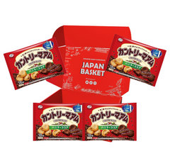 Traditional Japanese Fujiya Country Maam Vanilla & Cocoa | Japanbasket Box Packaging