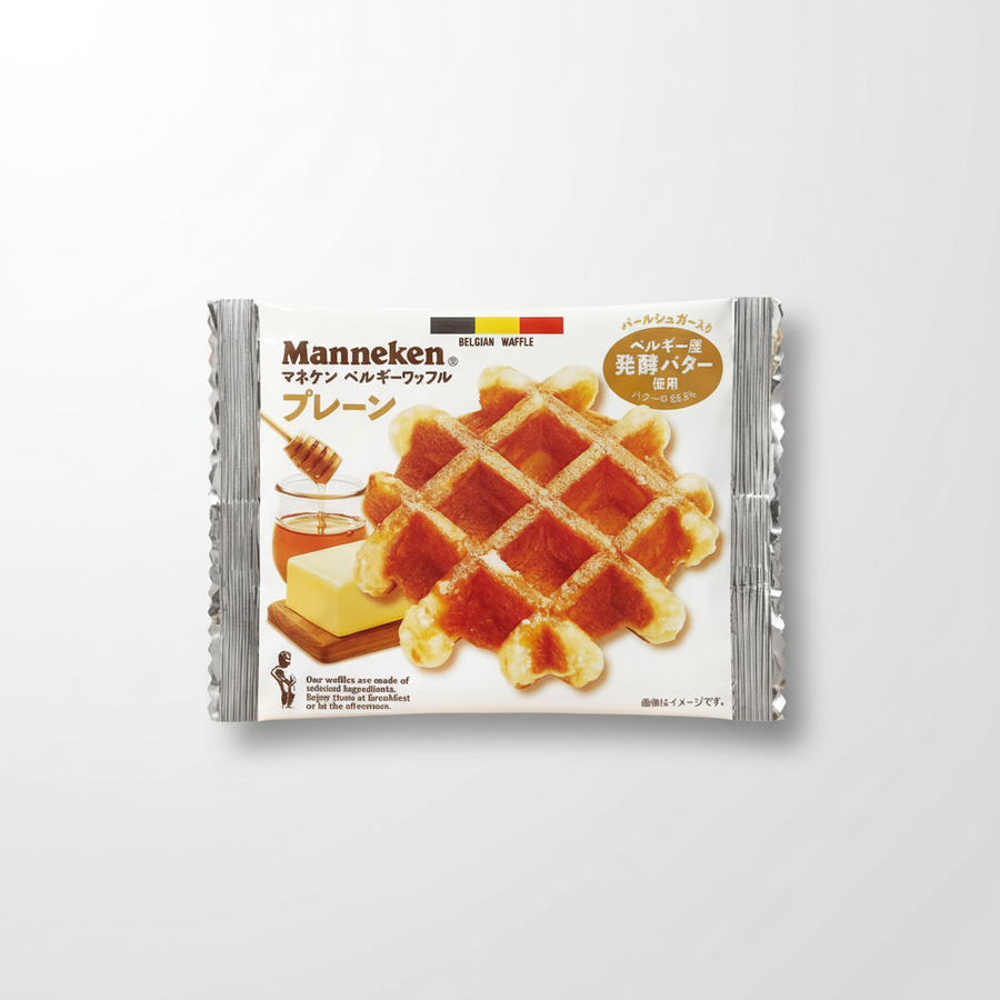Japanese Maneken Plain Waffle | Japanbasket Box Edition