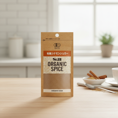 Japanese SB Foods ORGANIC SPICE Organic Cinnamon Sugar | Japanbasket Box Edition