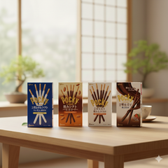 Glico Pocky Sticks Variety Pack: Vanilla, Almond, Chocolate, Gift Set
