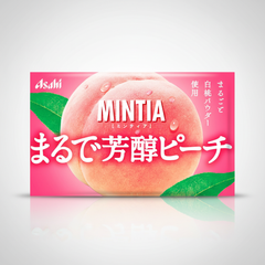 Japanese Asahi Minthia Aromatic Peach - Japanbasket Box Edition
