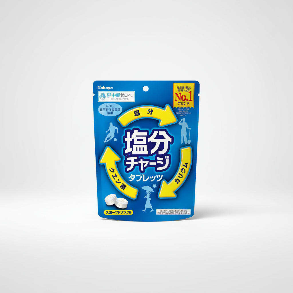 Japanese Kabaiya Salt Charge Tablets Ume - Japanbasket Box Edition