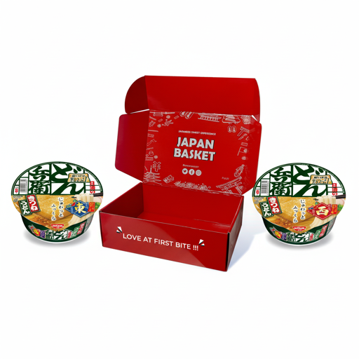 Japanese ramen selection