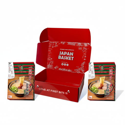 Japanese ramen selection